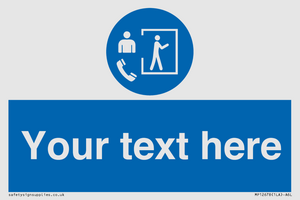 Custom Mandatory: Entry only with supervisor outside